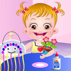 Baby Hazel Crafts Time